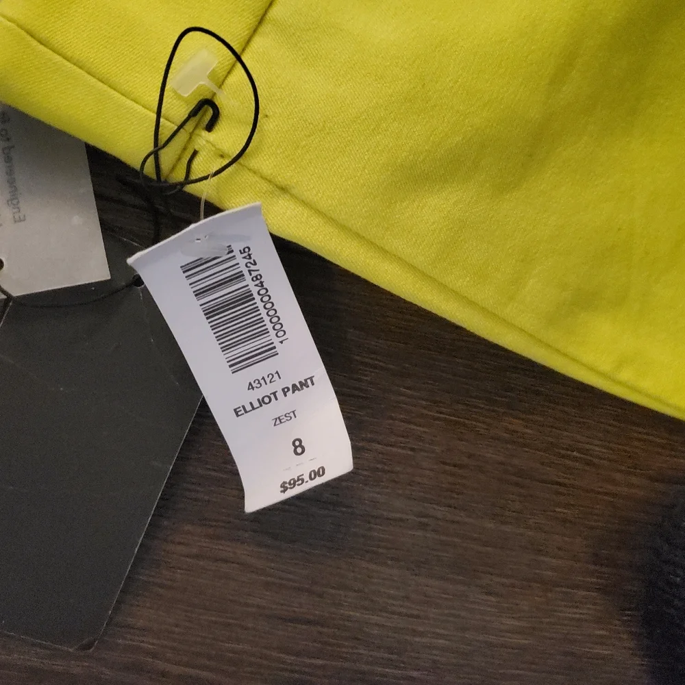 ✨T.Babaton Aritzia Elliot Pants Size 8 BNWT - Picture 3 of 5